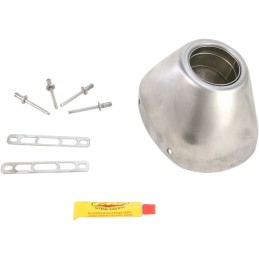 Kit de tapa final de acero inoxidable Factory 4.1 RCT FMF