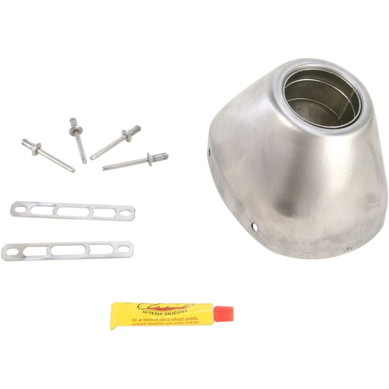 Kit de tapa final de acero inoxidable Factory 4.1 RCT FMF