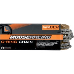 Cadena con O-Ring HPO paso 520 90 eslabones acero Moose Racing