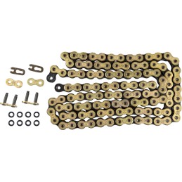 Cadena con O-Ring FB paso 520 110 eslabones dorada Moose Racing