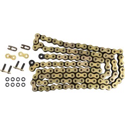 Cadena con O-Ring FB paso 520 116 eslabones dorada Moose Racing