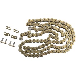 Cadena reforzada RXP Pro-MX paso 420 110 eslabones dorada Moose Racing