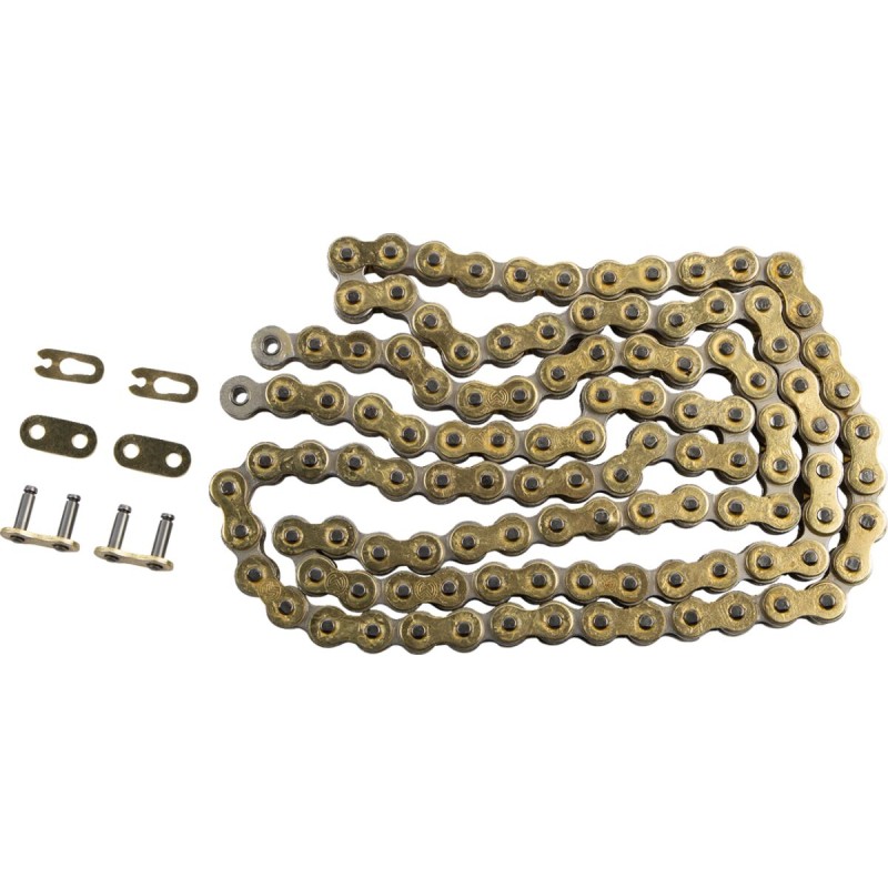 Cadena reforzada RXP Pro-MX paso 420 114 eslabones dorada Moose Racing