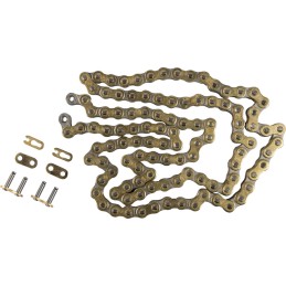 Cadena reforzada RXP Pro-MX paso 428 110 eslabones dorada Moose Racing