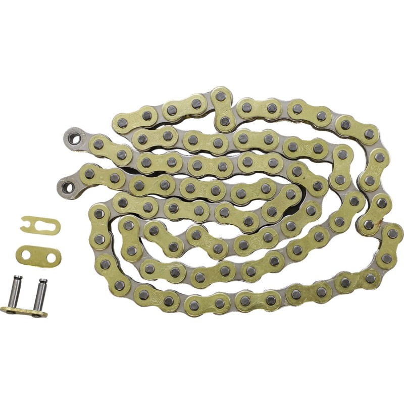 Cadena reforzada RXP Pro-MX paso 428 90 eslabones dorada Moose Racing