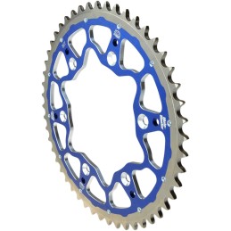 Corona de aluminio 50 dientes paso 520 azul Moto-Master - 62.007.34.50