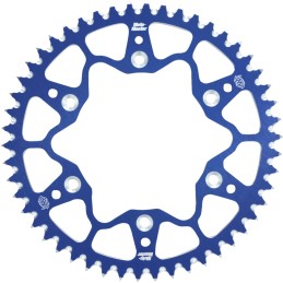 Corona de aluminio 50 dientes paso 520 azul Moto-Master - 62.012.24.50