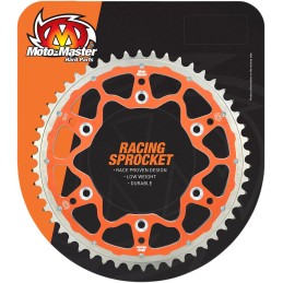 Corona de aluminio 50 dientes paso 520 naranja Moto-Master - 62.007.35.50
