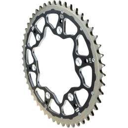 Corona de aluminio 50 dientes paso 520 negra Moto-Master - 62.007.32.50