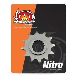 Piñón Nitro de acero 14 dientes paso 520 Moto-Master - 61.007.12.14