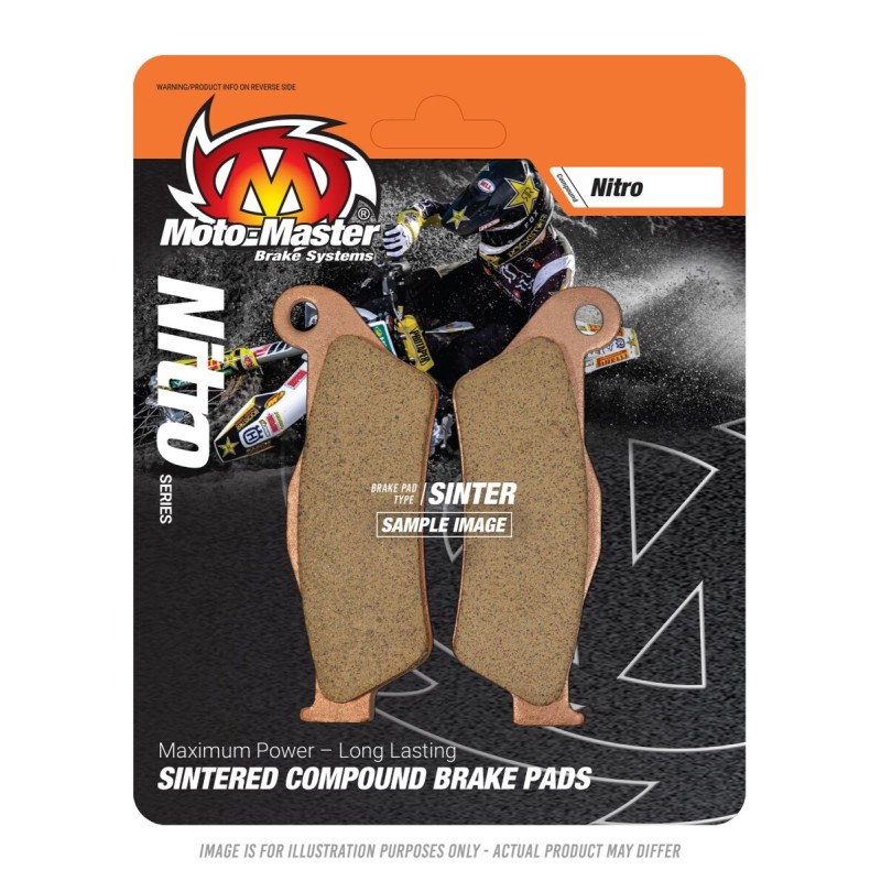 Pastillas de freno orgánicas Moto-Master Nitro - 82621