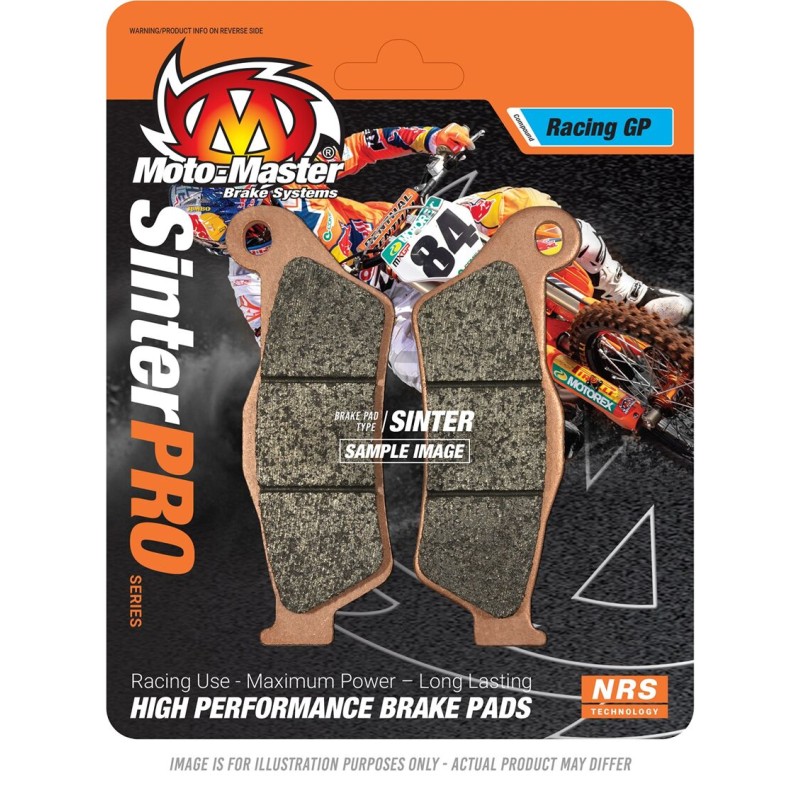 Pastillas de freno sinterizadas Moto-Master Racing GP - 93012