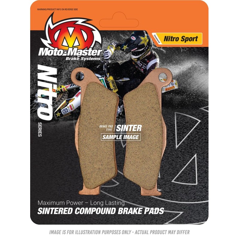Pastillas de freno sinterizadas Moto-Master Nitro Sport - 93022