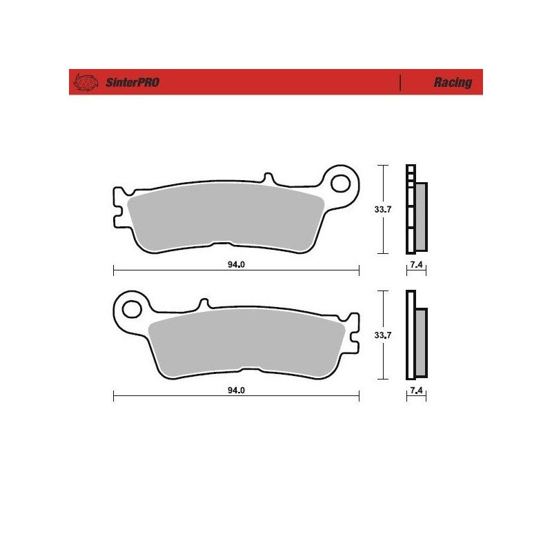 Pastillas de freno sinterizadas Moto-Master Racing - 99811