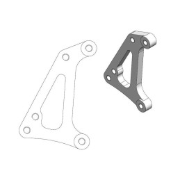Adaptador de pinza de freno reubicada supermoto 320 mm Moto-Master