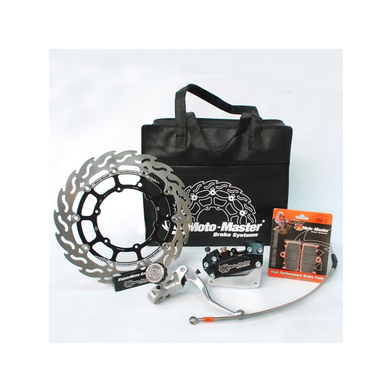 Kit de freno delantero supermoto Racing Flame 320 mm Moto-Master - 313033