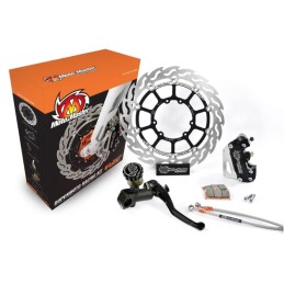 Kit de freno delantero supermoto Racing Flame 300 mm Moto-Master - 313061