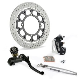 Kit de freno delantero supermoto Racing Halo T-Floater 300 mm Moto-Master - 313066