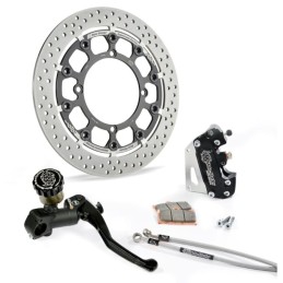 Kit de freno delantero supermoto Racing Halo T-Floater 320 mm Moto-Master - 313081