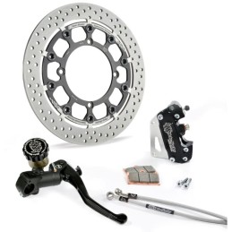 Kit de freno delantero supermoto Racing Halo T-Floater 320 mm Moto-Master - 313082