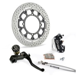 Kit de freno delantero supermoto Racing Halo T-Floater 320 mm Moto-Master - 313083