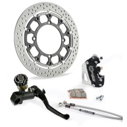 Kit de freno delantero supermoto Racing Halo T-Floater 320 mm Moto-Master - 313086