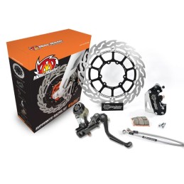 Kit de freno delantero supermoto Racing Flame 320 mm con bomba radial RMC-R Moto-Master - 313105R