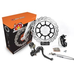 Kit de freno delantero supermoto Racing Flame 300 mm con bomba radial RMC-R Moto-Master