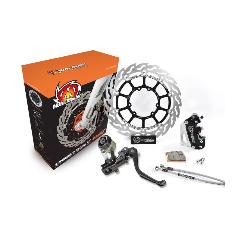 Kit de freno delantero supermoto Racing Flame 300 mm con bomba radial RMC-R Moto-Master