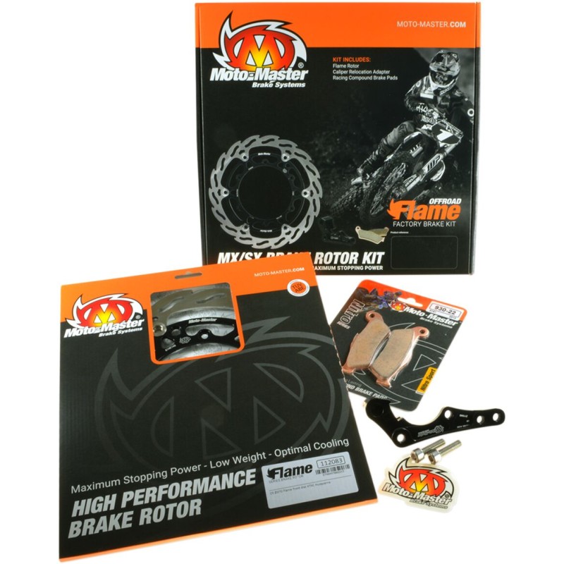 Kit de freno delantero con disco flotante Flame 270 mm Moto-Master - 310035