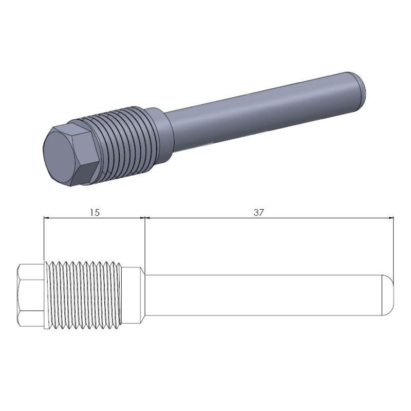 Pasador de pastillas de freno de recambio Moto-Master - 213019
