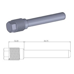 Pasador de pastillas de freno de recambio Moto-Master - 213021
