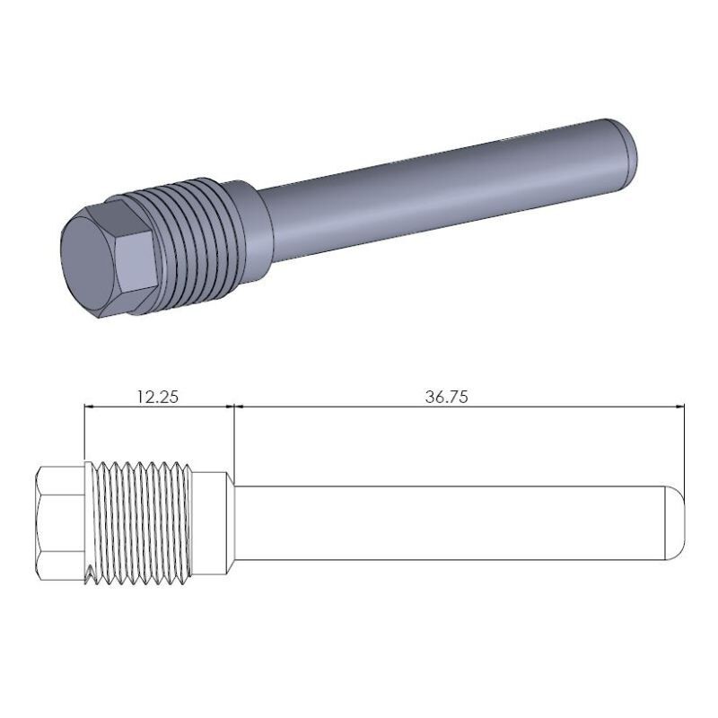 Pasador de pastillas de freno de recambio Moto-Master - 213021
