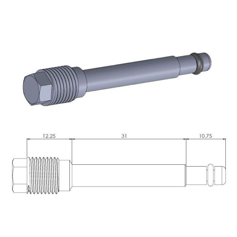 Pasador de pastillas de freno de recambio Moto-Master - 213022
