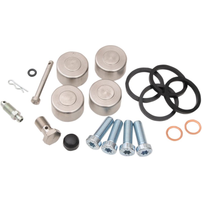Kit de revisión de pinza de 4 pistones Moto-Master