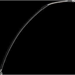 Latiguillo de freno de acero inoxidable trenzado Moose Racing - B05-1-010/P