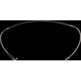 Latiguillo de freno de acero inoxidable trenzado Moose Racing - H01-1-018/P-CL
