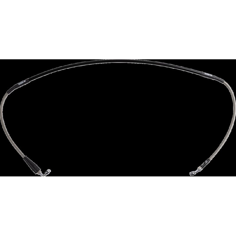 Latiguillo de freno de acero inoxidable trenzado Moose Racing - H01-1-018/P-CL
