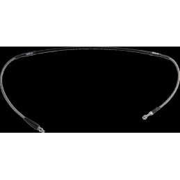 Latiguillo de freno de acero inoxidable trenzado Moose Racing - H01-1-030/P-CL