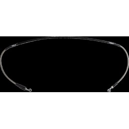 Latiguillo de freno de acero inoxidable trenzado Moose Racing - H01-1-032/P-CL
