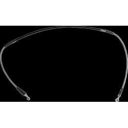 Latiguillo de freno de acero inoxidable trenzado Moose Racing - H01-1-037/P-CL