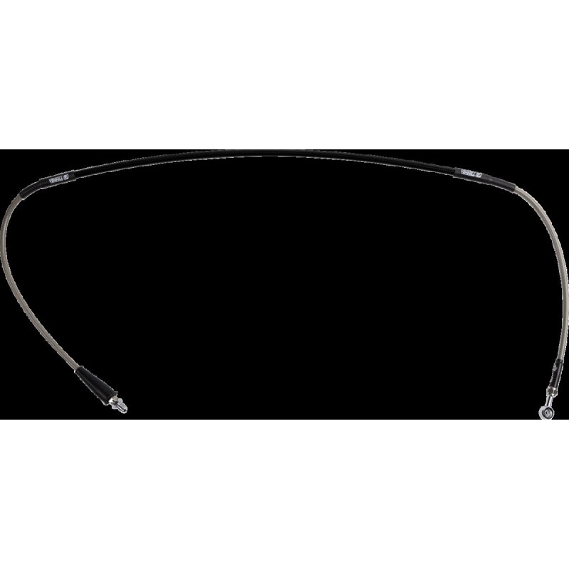 Latiguillo de freno de acero inoxidable trenzado Moose Racing - H01-1-044/P-CL