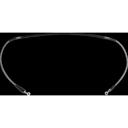 Latiguillo de freno de acero inoxidable trenzado Moose Racing - H01-1-045/P-CL