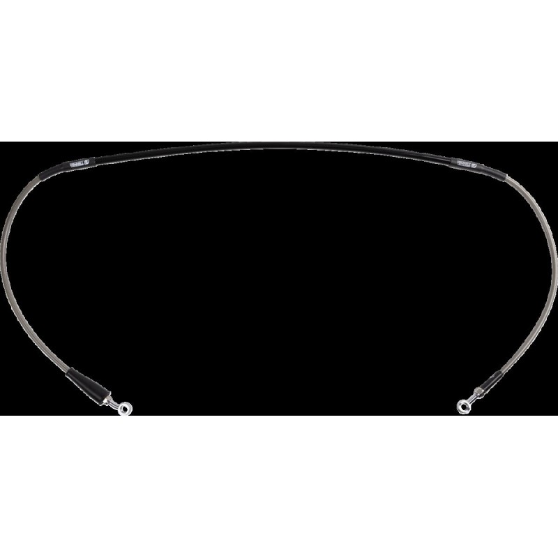 Latiguillo de freno de acero inoxidable trenzado Moose Racing - H01-1-045/P-CL
