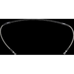 Latiguillo de freno de acero inoxidable trenzado Moose Racing - H01-1-046/P-CL
