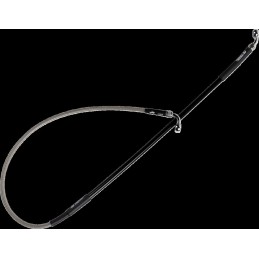 Latiguillo de freno de acero inoxidable trenzado Moose Racing - H01-2-005/P-CL