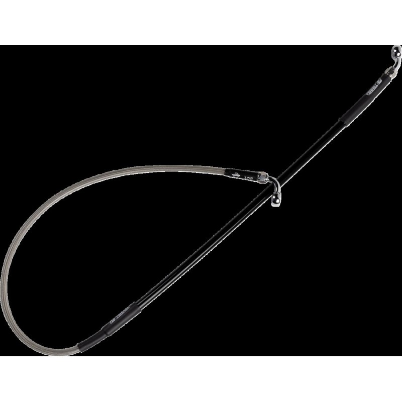 Latiguillo de freno de acero inoxidable trenzado Moose Racing - H01-2-005/P-CL