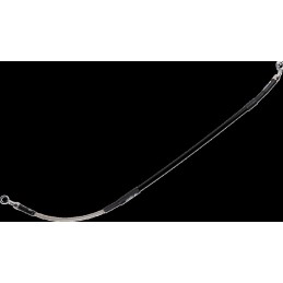 Latiguillo de freno de acero inoxidable trenzado Moose Racing - H01-2-007/P-CL
