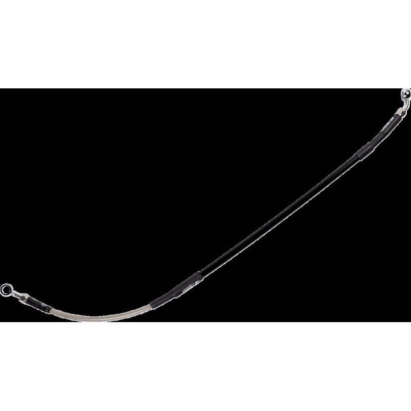 Latiguillo de freno de acero inoxidable trenzado Moose Racing - H01-2-007/P-CL