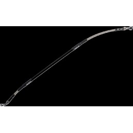Latiguillo de freno de acero inoxidable trenzado Moose Racing - H01-2-009/P-CL